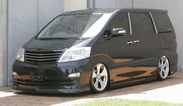 エムズスピード (ゼウス) アルファード GRACE LINE 3点KIT(F S R) 209 塗装済 ALPHARD (ANH/MNH) AX、MX、AX-L、MX-L、MZ 後期 2005/4 - 2008/4