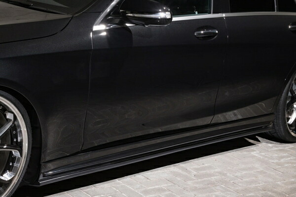 エムズスピード (ゼウス) ベンツ Sクラス W222 S450 AMG Line Prussian Blue サイドステップ ショート