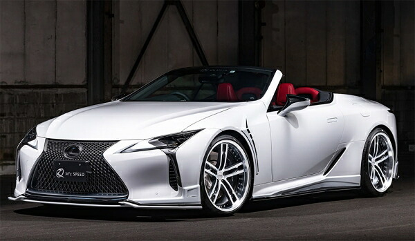 エムズスピード (ゼウス)レクサス LC500/500 Convertible URZ100 3点KIT(F S R)未塗装|オートパーツ ダイレクト