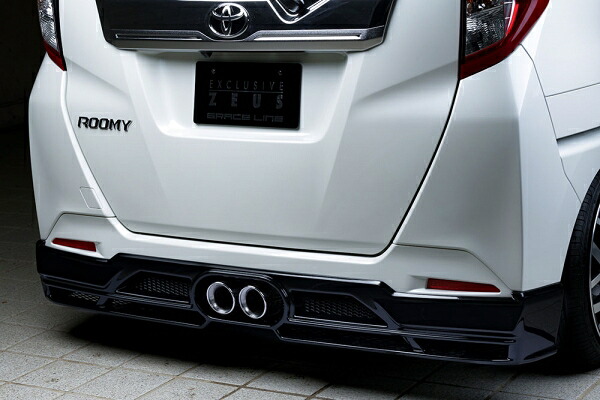 エムズスピード (ゼウス) ROOMY M900A Rear Under Spoiler 未塗装