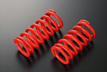 エンドレス X COILS PLUS 直巻形状スプリング 内径ID65mm・自由長152mm・レート7kg/mm・密着長70mm・有効ストローク66mm 1本