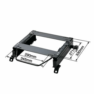 ブリッド ブリッド BRIDE スーパーシートレール MBタイプ RF1/2 ステップワゴン (右側用)