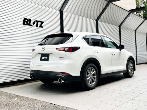 ブリッツ CX-5 KF2P AT車 2WD 後期 NUR-SPEC カスタムエディション マフラー ステンレスカラーVS