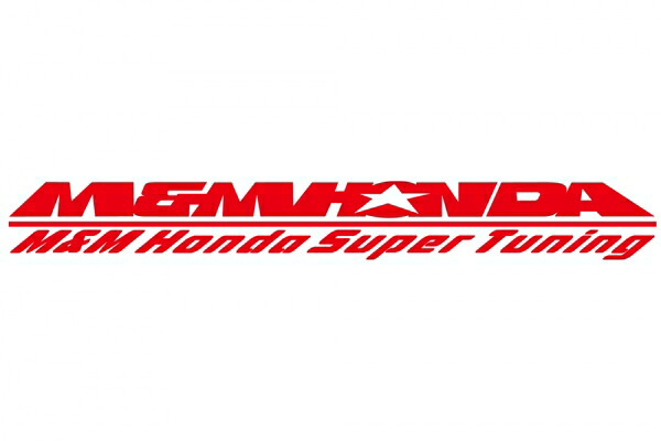 エムアンドエム ホンダ M&M HONDA ステッカー タイプE 750-90 レッド
