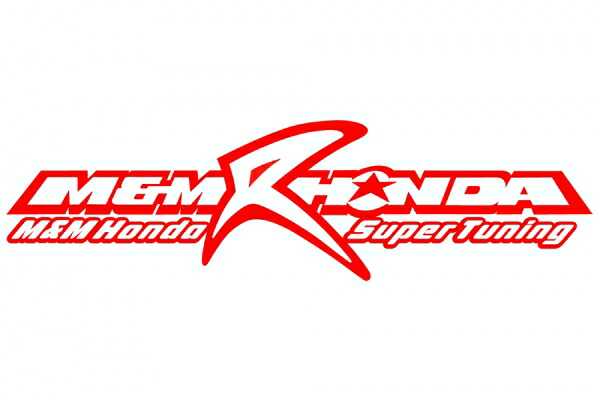 エムアンドエム ホンダ M&M HONDA ステッカー タイプJ 780-213 レッド
