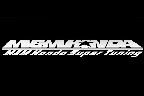 エムアンドエム ホンダ M&M HONDA ステッカー タイプE 750-90 ホワイト
