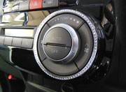 ハルトデザイン スバル ルクラカスタム ATエアコンダイアル(クリスタル) SUB-LUCcus-ATAC-SV