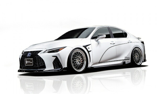 ロウェンLEXUS IS 350/300h/300 30系 F-Sport 後期 フロントフェンダーエクステンション Wet Carbon 素地｜オートパーツ ダイレクト