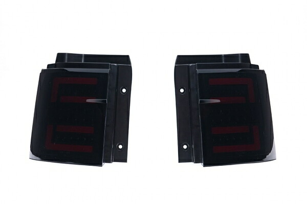 ショウワガレージ デリカ D5 前期 LEDテールランプ スモーク レッドバー