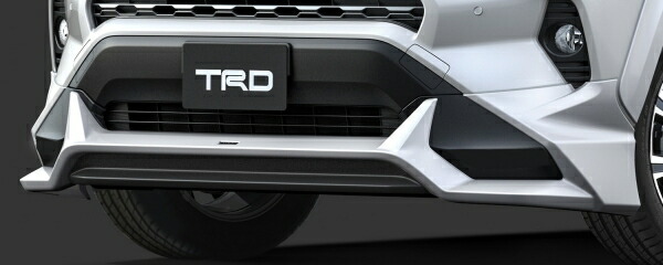 TRD ティーアールディー RAV4 XA50系 フロントスポイラー LED無 ICS無車 塗装済 グレーメタリック MS341-42004-B1