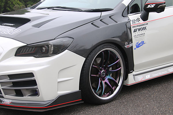 楽天市場】チャージスピードWRX STI VAB/WRX S4 VAG フェンダーロア