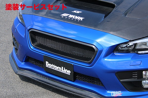 カラー番号をご指定下さいチャージスピードWRX STI VAB/WRX S4 VAG フロントグリル 材質：カーボン製｜オートパーツ ダイレクト