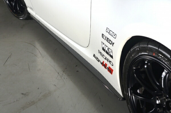 カンサイサービス 86、BRZ/Z＃6 カーボンサイドステップ Z＃6 【 86、BRZ共通 】