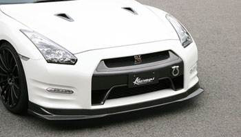 カンサイサービスNISSAN GT-R/R35 カーボンフロントリップ R35(MY11~15)|オートパーツ ダイレクト