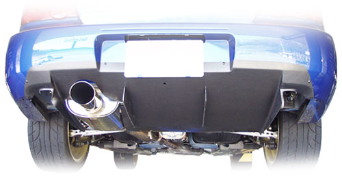 カンサイサービス インプレッサ WRX STI/GDB FRPリアディフューザー GDB(C～G) 【 ノーマルマフラー用】
