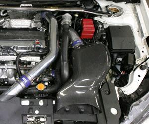 カンサイサービス CZ4A LANCER EVOLUTION X レーシングサクションRD&カーボンエアダクトSet 後期用(’09モデル)