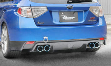 カンサイサービスインプレッサ GRB WRX STI カーボンリアディフューザー｜オートパーツ ダイレクト