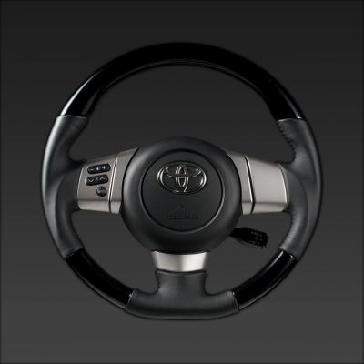 レアル FJクルーザー GSJ15W 2010/11～ ステアリング ピアノブラック ブラックステッチ 34,046円