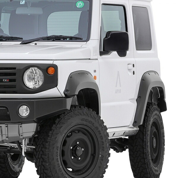 アピオ ジムニーシエラ JB74 タクティカルバンパー装着車用 ABSナローフェンダー 51,228円