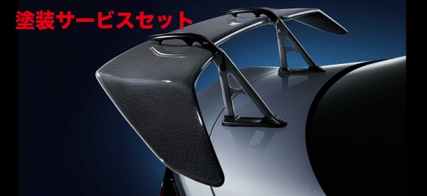 当社塗装品 エスティアイ（STi） BRZ ZD8 ドライカーボンリヤスポイラー