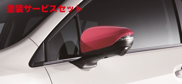 当社塗装品 エスティアイ（STi） レヴォーグ VN5 ドアミラーカバー(チェリーレッド)右側(RH)