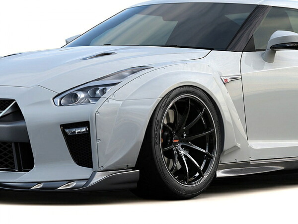 トラスト GT-R R35 MY17 GReddy フロントワイドフェンダー