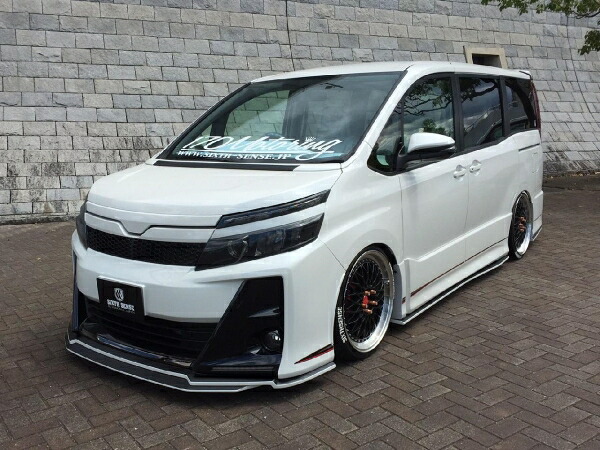 シックスセンスヴォクシー 80 ZS GRSPORT フロントリップスポイラー 未塗装｜オートパーツ ダイレクト