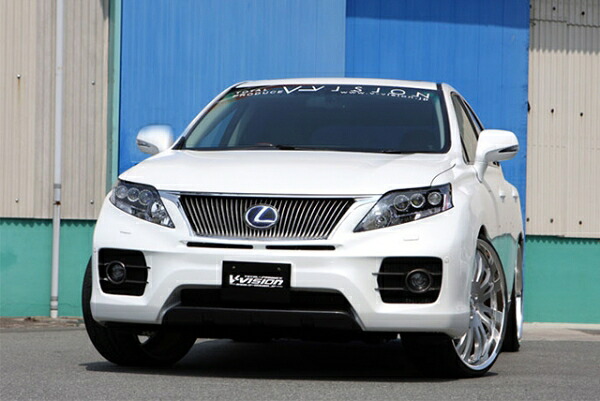 ブイビジョン レクサス LEXUS RX350/RX450h エアロ2点KIT(フロント・リア 2点セット)