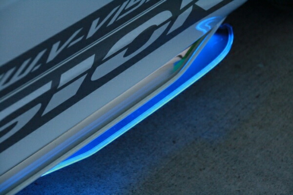 ブイビジョン オデッセイ RC1/2 汎用LEDアクリルフィン ブルー