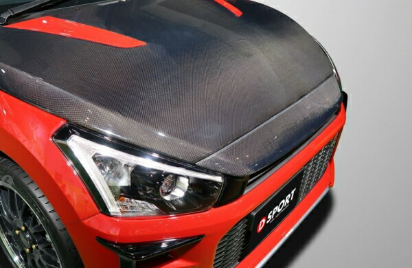 Dスポーツ / ディースポーツ コペンGR SPORT LA400K/A ノーズガーニッシュ フルカーボン