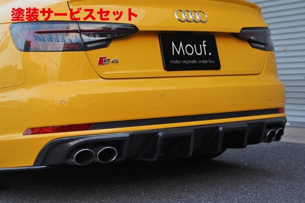 当社塗装品 バランスイット AUDI S4/A4 8W S-line SEDAN/AVANT リアディフューザー FRP製