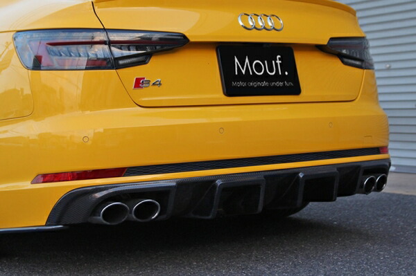 バランスイット AUDI S4/A4 8W S-line SEDAN/AVANT リアディフューザー カーボン製
