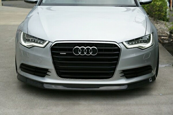 バランスイットAudi A6/S6 フロントリップスポイラーFRP製 S-line bis facelift｜オートパーツ ダイレクト
