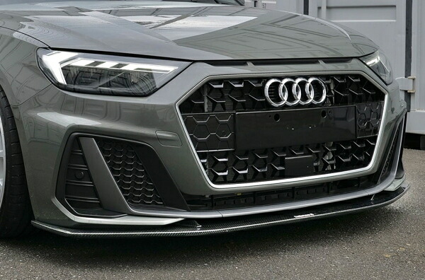バランスイット Audi A1 (GB) Sline フロントリップスポイラー カーボン製
