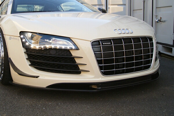 バランスイット Audi R8 42 フロントリップスポイラー カーボン
