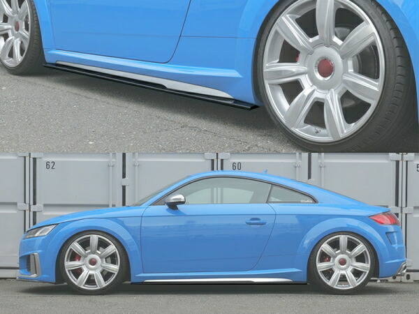 バランスイット Audi TTS/TT Sline 8S 後期 サイドスカート FRP製