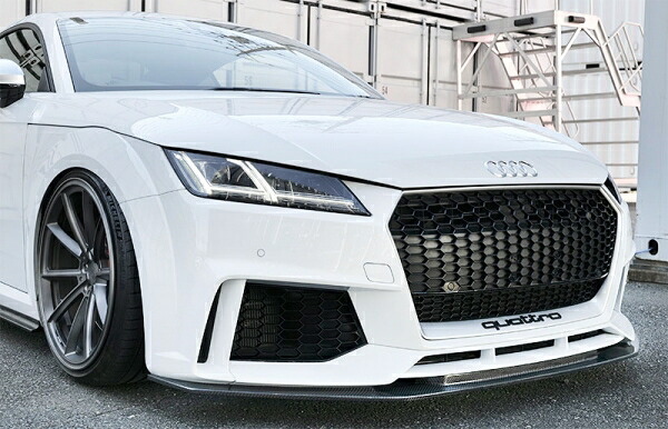 バランスイット Audi TTRS 8S 前期 フロントリップスポイラー カーボン製