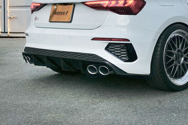 バランスイットAudi S3/A3 8Y S-line リアディフューザー FRP|オートパーツ ダイレクト