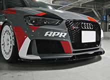 当社塗装品 バランスイット AUDI RS3 フロントリップスポイラーCarbon