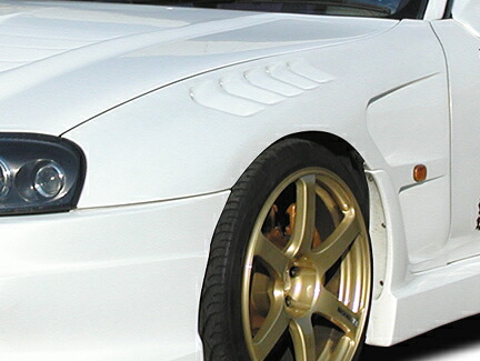 ボーダー エアロフェンダー JZA80 スープラ フロント