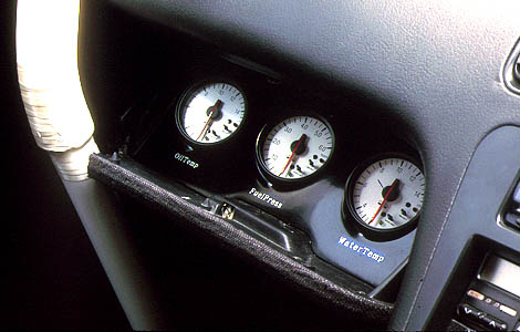 ボーダー TRI-EYEメーターパネル スカイライン R32 インナー 60Φ穴無し