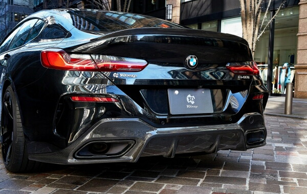 3D デザインBMW 8Series G16 M-Sport/M850i リアディフューザー 純正マフラー用｜オートパーツ ダイレクト 146,850円