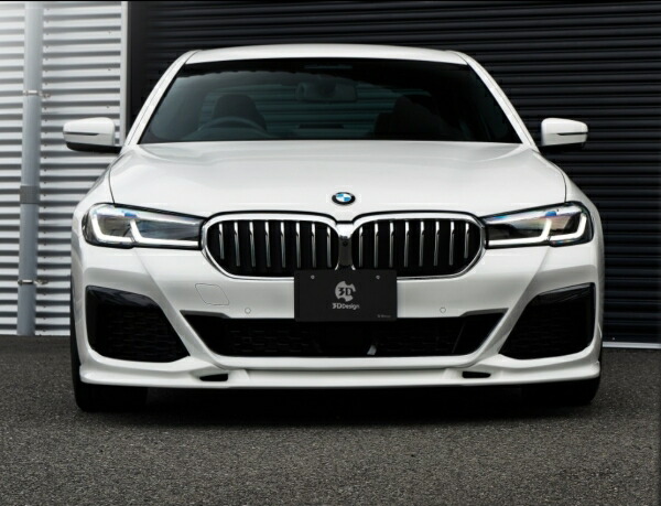 3D デザイン BMW 5Series G30/31 M-Sport 後期 フロントリップスポイラー