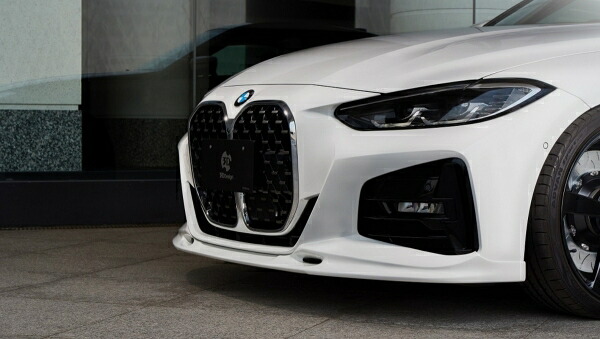 3D デザインBMW 4Series G22/23 M-Sport/M440i フロントリップスポイラー ウレタン|オートパーツ ダイレクト
