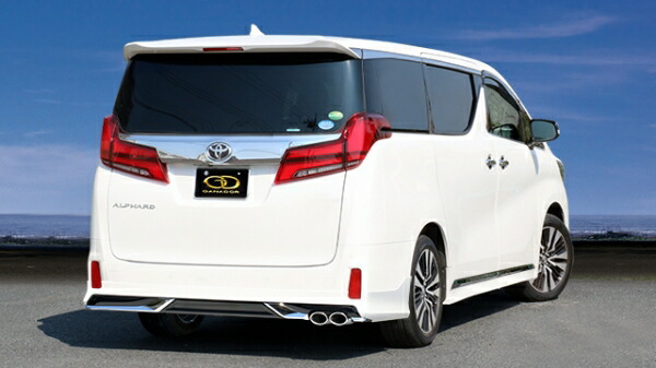 ガナドール アルファード/ヴェルファイア AGH30W 2.5 2WD モデリスタリヤスタイリングキットA/B for AERO BODY専用 PASION EVO マフラー