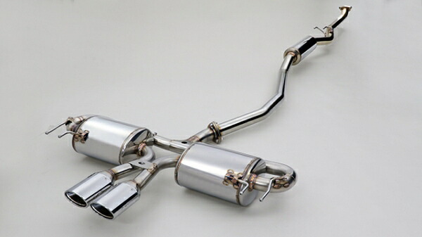 ガナドール シビック ハッチバック FK-7 CVT Vertex Sports (P.B.S搭載)マフラー オーバル （ﾃｰﾙ部のみ ﾎﾟﾘｯｼｭ仕上げ）
