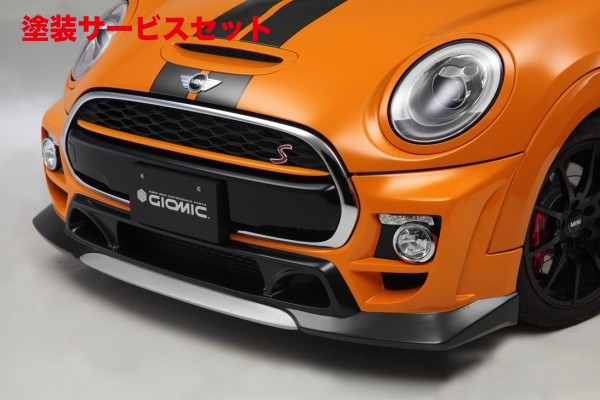 当社塗装品 ジオミック BMW MINI F55/56 フロントバンパーキット リップ部:カーボン仕様