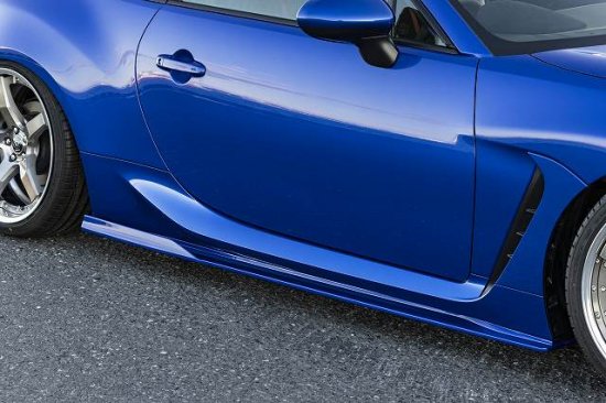 ルーフ / クールBRZ ZD8 KRUISE KR-ZD8RR サイドディフューザー FRP未塗装品｜オートパーツ ダイレクト