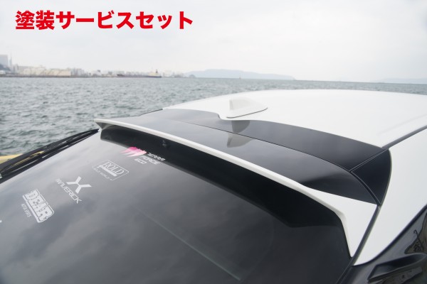当社塗装品 テラフォース プリウス 50系 リアルーフスポイラー