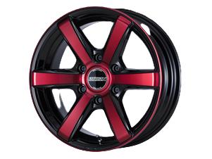 エセックス CRS シーアールエス エセックス ホイール EC-18 (18インチ×7.5J +38) レッドクリア(RC) 4本セット